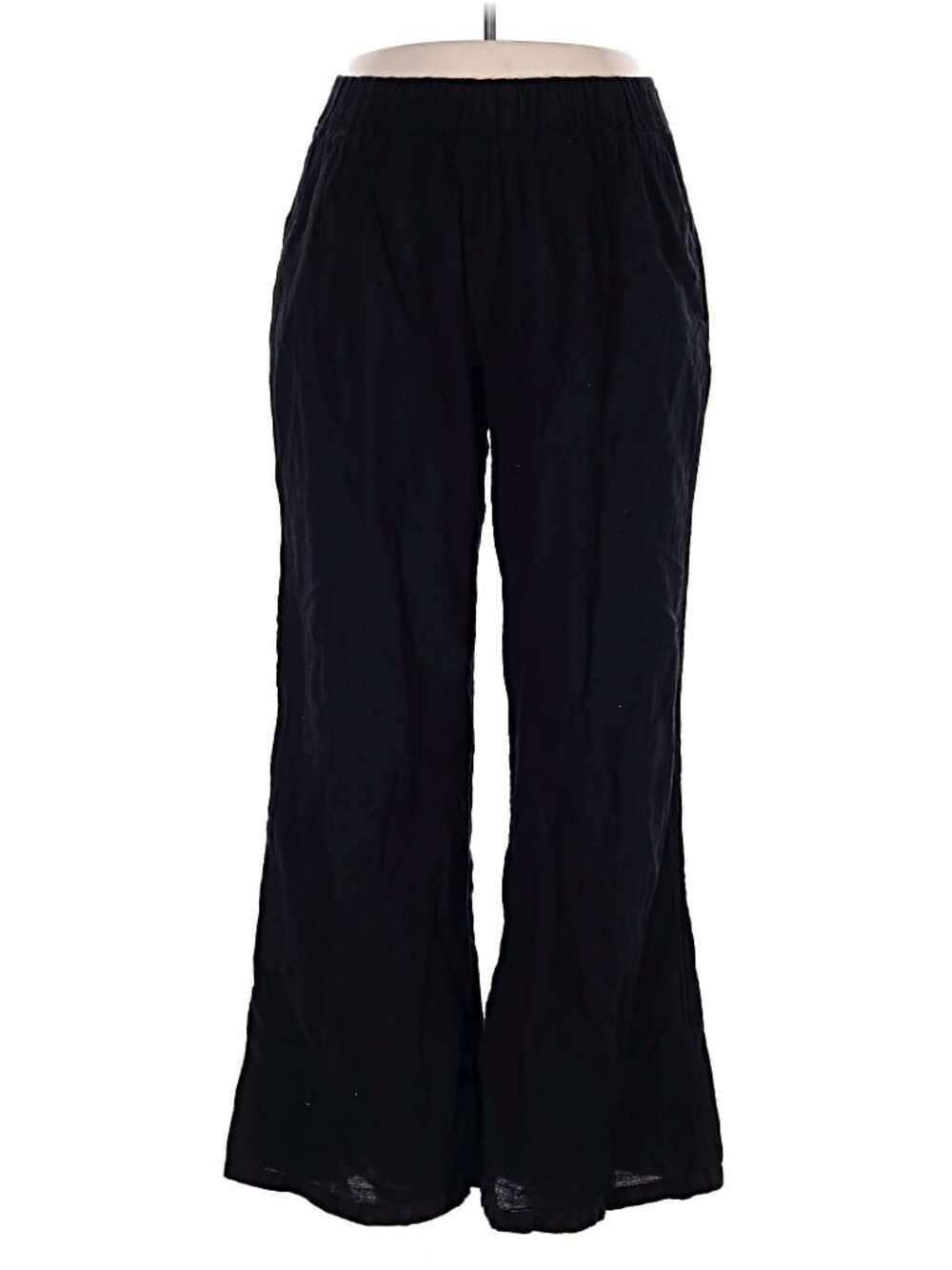 Blanco by Nature Swim Cover Up Pants Gauze Black Size Large